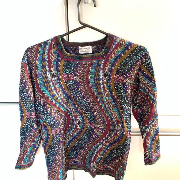 Vintage Missoni for Nieman Marcus sweater made in Italy XS/S - Picture 2 of 9
